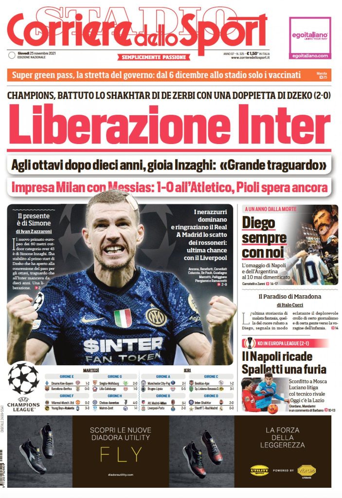 Rassegna stampa Juve: prime pagine quotidiani sportivi - 25 novembre 2021 44 WhatsApp Image 2021 11 25 at 07.53.36