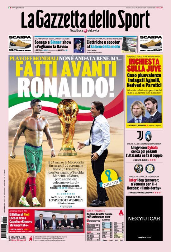 Rassegna stampa Juve: prime pagine quotidiani sportivi - 27 novembre 2021 45 WhatsApp Image 2021 11 27 at 07.42.35
