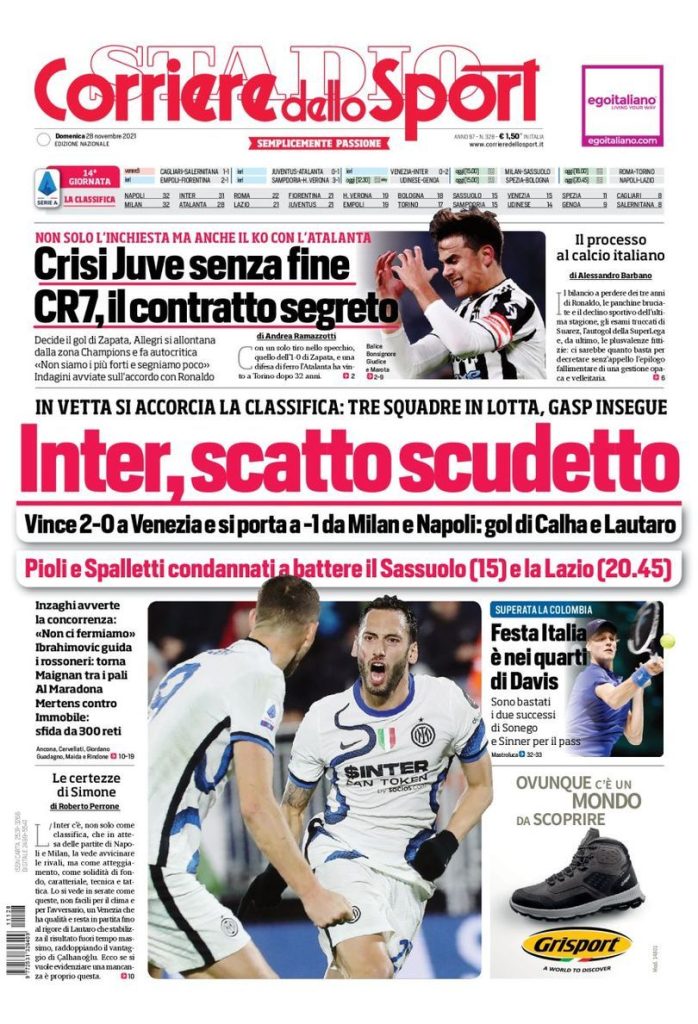 Rassegna stampa Juve: prime pagine quotidiani sportivi - 28 novembre 2021 45 WhatsApp Image 2021 11 28 at 07.34.59