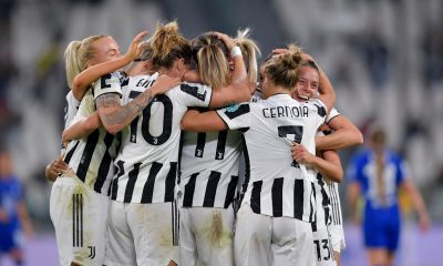 esultanza juventus women