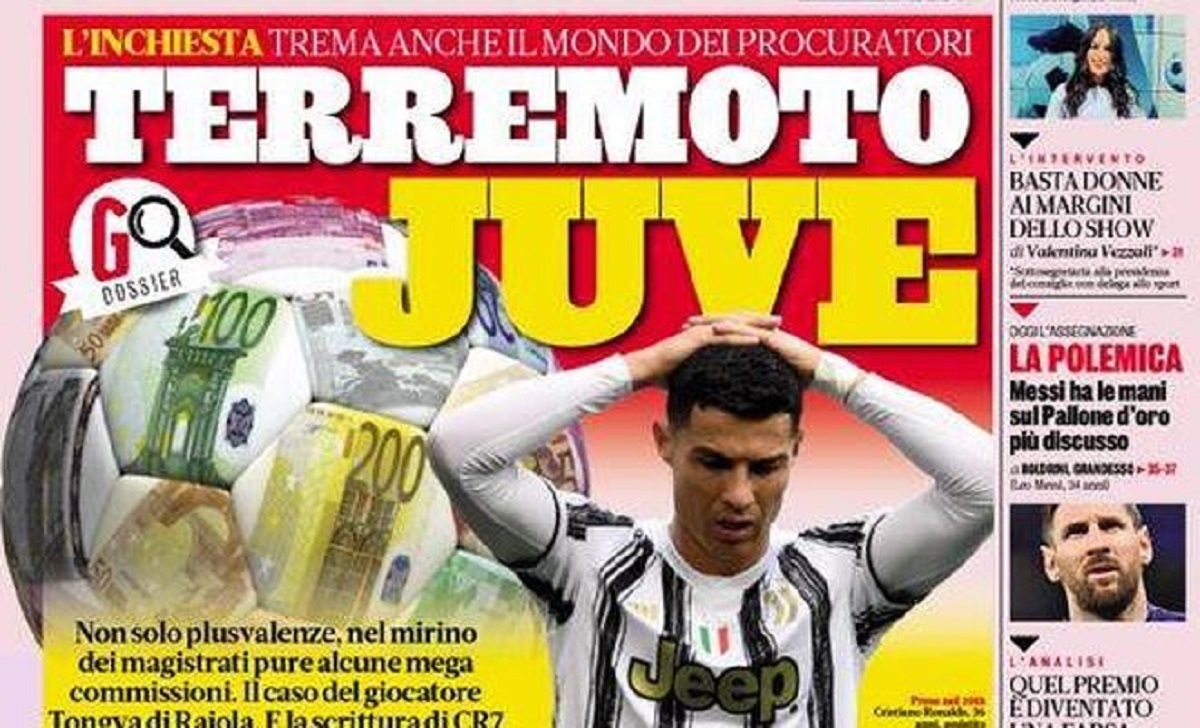 Rassegna stampa Juve: prime pagine quotidiani sportivi - 29 novembre 2021 42 gazzetta 3
