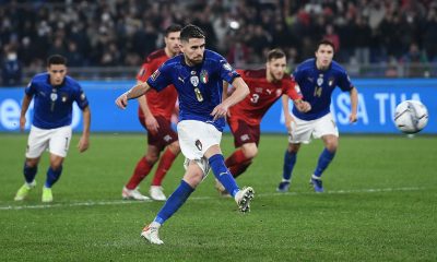 italia svizzera rigore jorginho 1