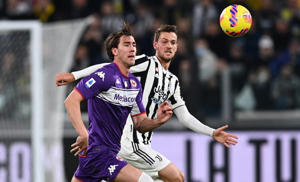 Rugani vlahovic juve fiorentina