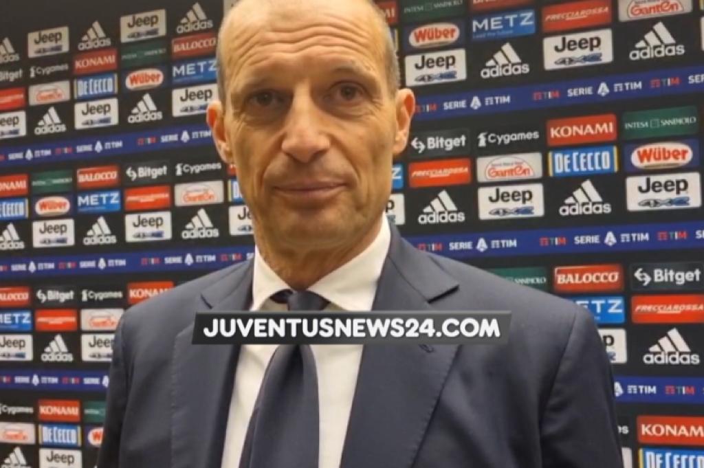 Allegri in zona mista