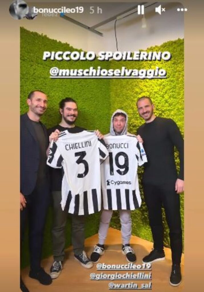 Bonucci e Chiellini incontrano Fedez: regalo speciale - FOTO 39 Cattura 1