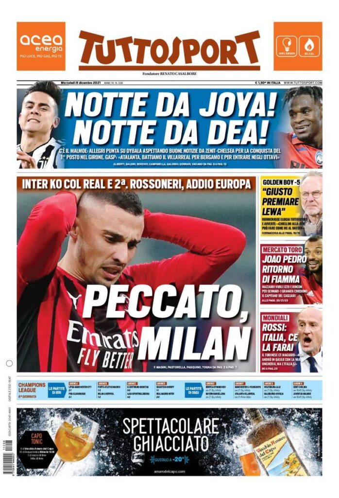 Rassegna stampa Juve: prime pagine quotidiani sportivi - 8 dicembre 2021 45 WhatsApp Image 2021 12 08 at 08.00.55