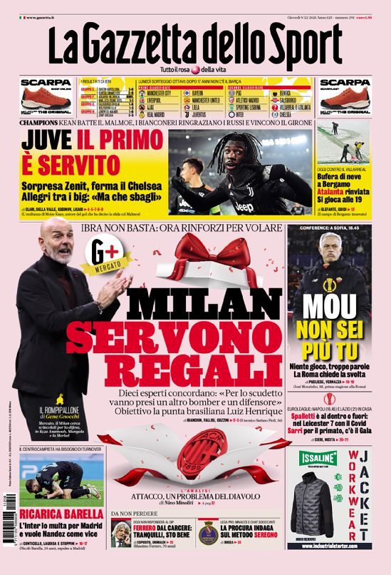 Rassegna stampa Juve: prime pagine quotidiani sportivi - 9 dicembre 2021 45 WhatsApp Image 2021 12 09 at 07.50.35