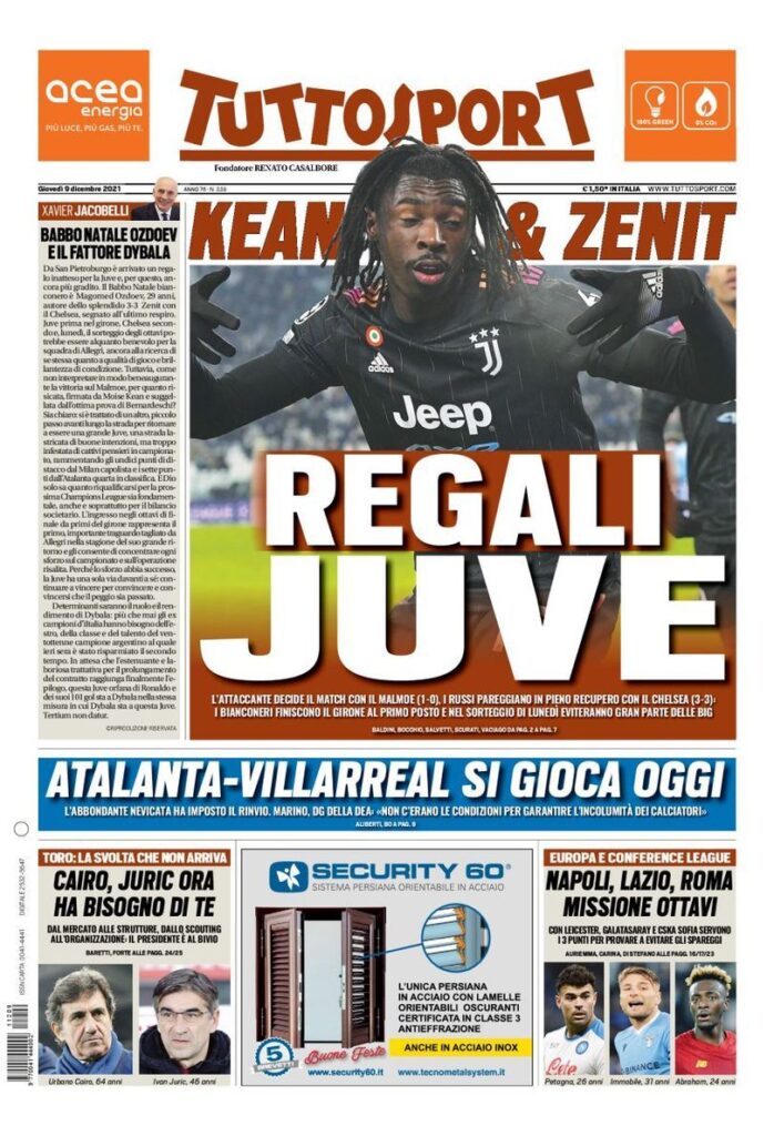 Rassegna stampa Juve: prime pagine quotidiani sportivi - 9 dicembre 2021 44 WhatsApp Image 2021 12 09 at 07.50.36