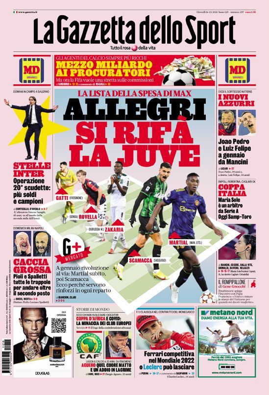 Rassegna stampa Juve: prime pagine quotidiani sportivi - 16 dicembre 2021 43 WhatsApp Image 2021 12 16 at 07.54.06