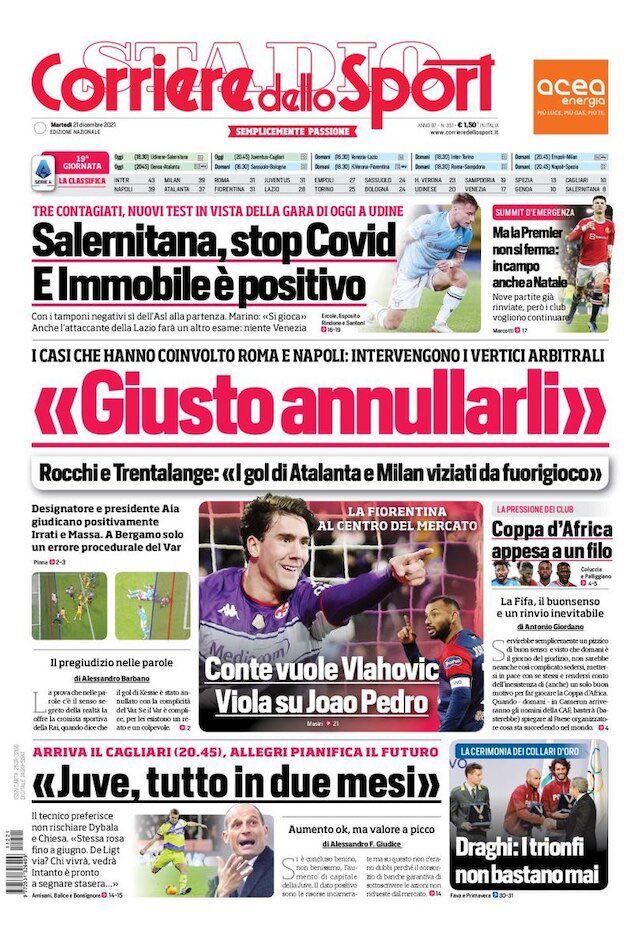 Rassegna stampa Juve: prime pagine quotidiani sportivi - 21 dicembre 2021 44 WhatsApp Image 2021 12 21 at 07.33.21