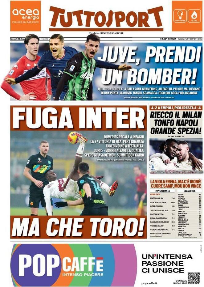 Rassegna stampa Juve: prime pagine quotidiani sportivi - 23 dicembre 2021 45 WhatsApp Image 2021 12 23 at 07.18.38