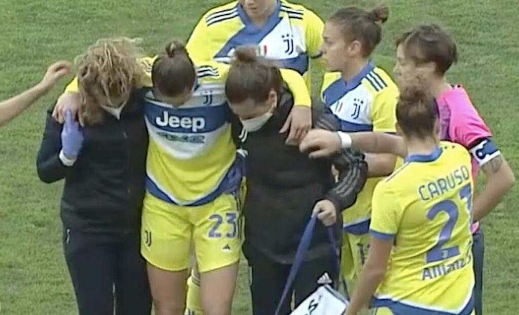 Infortunio salvai juventus women