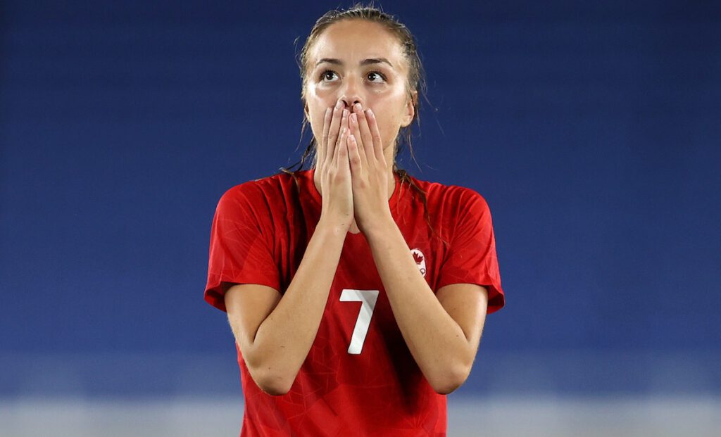 Canada v Sweden: Gold Medal Match Women's Football Olympics: Day