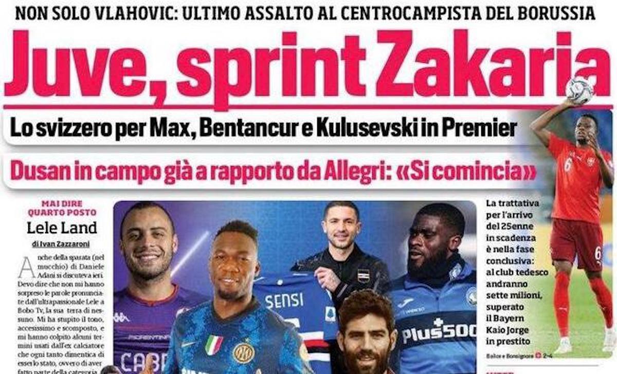Rassegna stampa Juve: prime pagine quotidiani sportivi - 30 gennaio 2022 36 Corriere dello sport 3