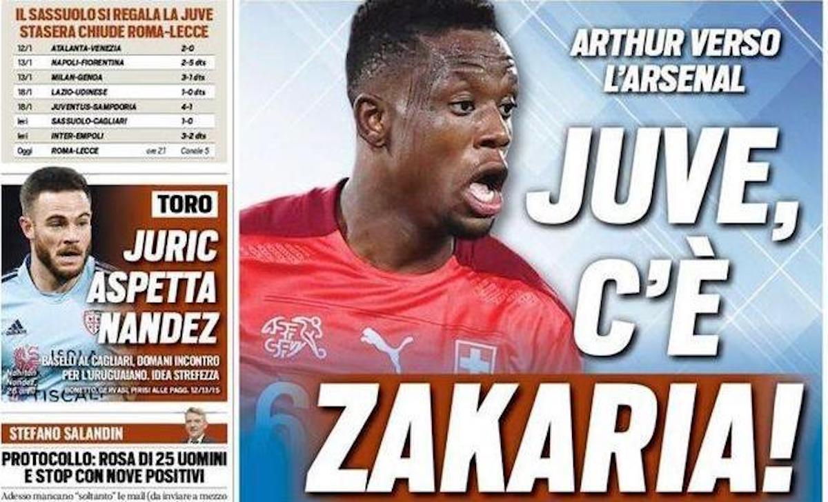 Rassegna stampa Juve: prime pagine quotidiani sportivi - 20 gennaio 2022 36 Tuttosport 2