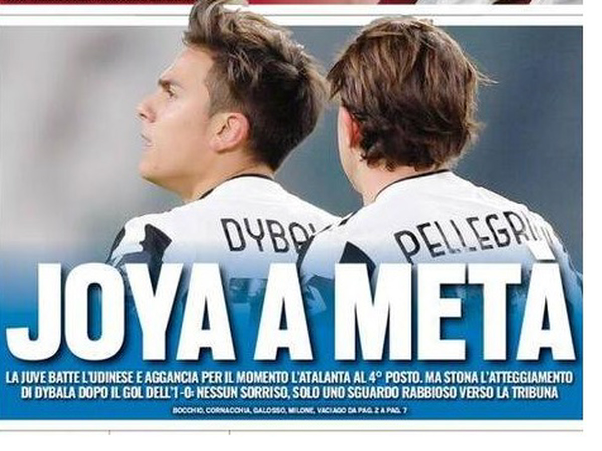 Rassegna stampa Juve: prime pagine quotidiani sportivi - 16 gennaio 2022 36 Tuttosport pp 5