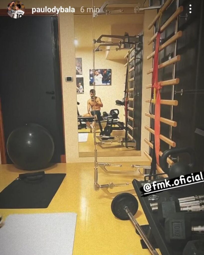 Dybala si allena in palestra: subito al lavoro dopo l'infortunio - FOTO 36 8d5227d9 3a61 4eae a5b2 db8260e1eab9