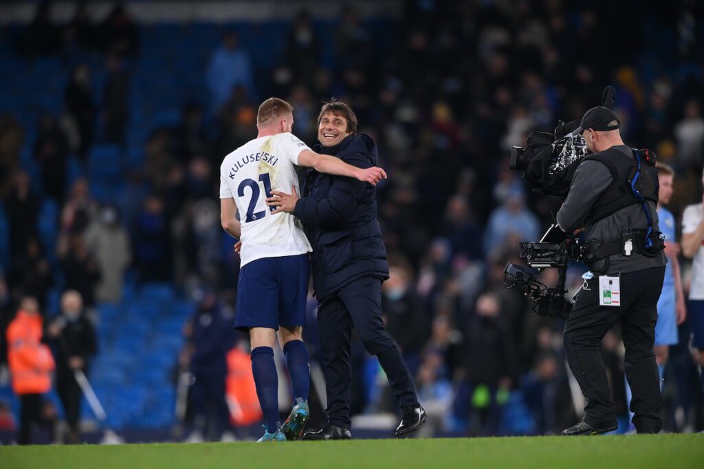Kulusevski Conte Tottenham