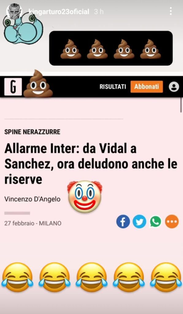 Vidal si scaglia contro La Gazzetta dello Sport! Duro attacco dell'ex Juve - FOTO 37 vidal