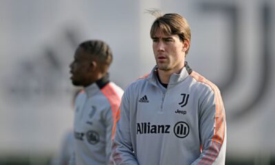 vlahovic zakaria allenamento continassa