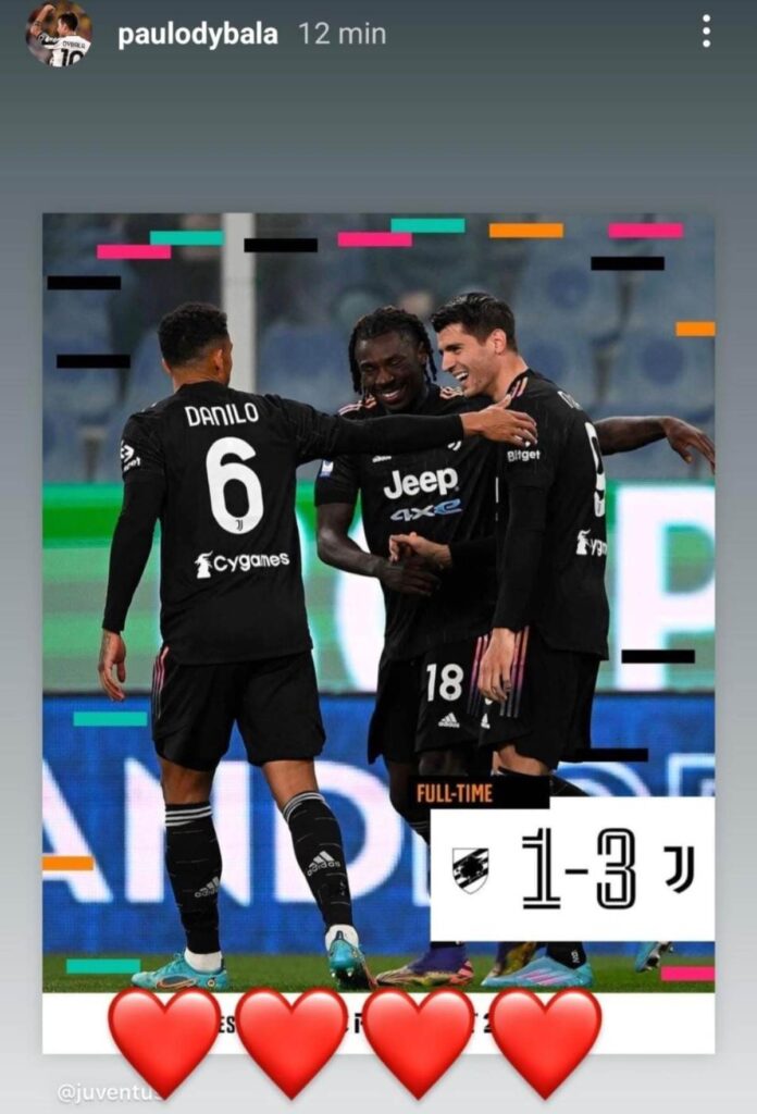 Dybala esulta: l'argentino reagisce così dopo Sampdoria Juve - FOTO 37 2a60847d 560f 41ba 8ce7 564121ff4773 1