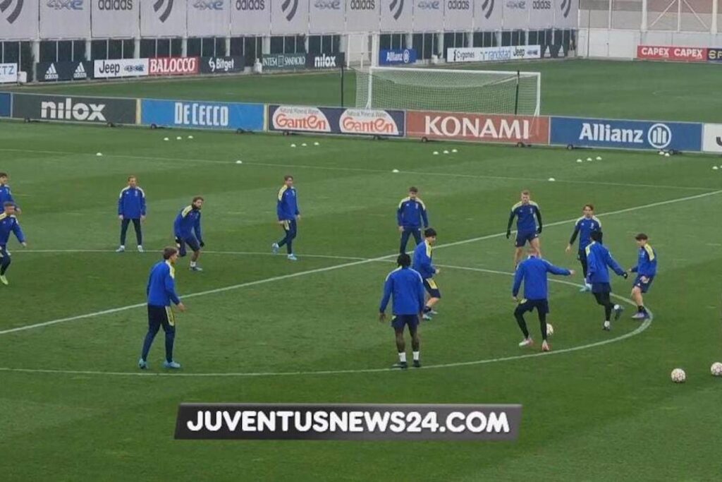 Allenamento Juve Continassa