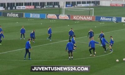 Allenamento Juve Continassa