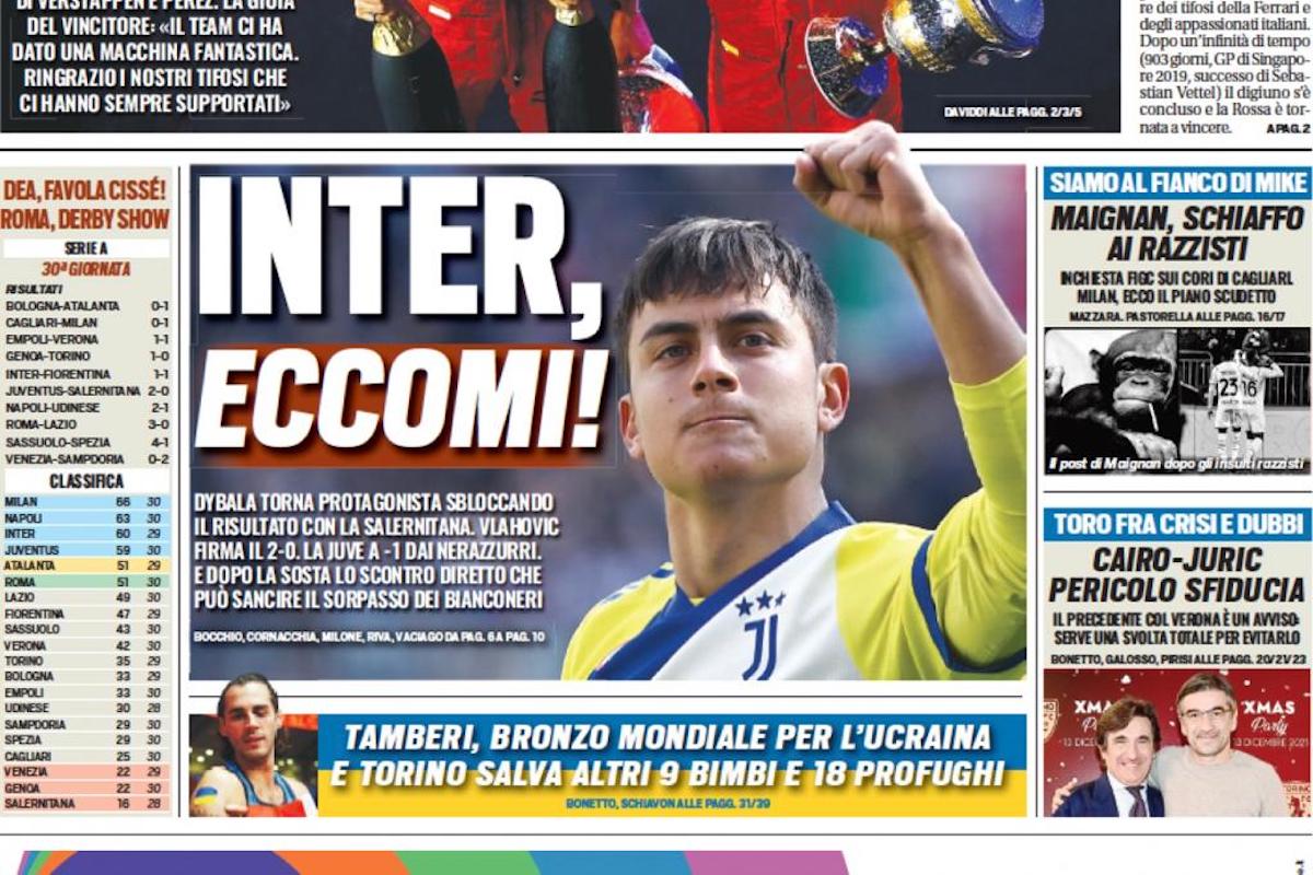 Rassegna stampa Juve: prime pagine quotidiani sportivi - 21 marzo 2022 36 WhatsApp Image 2022 03 21 at 00.32.13