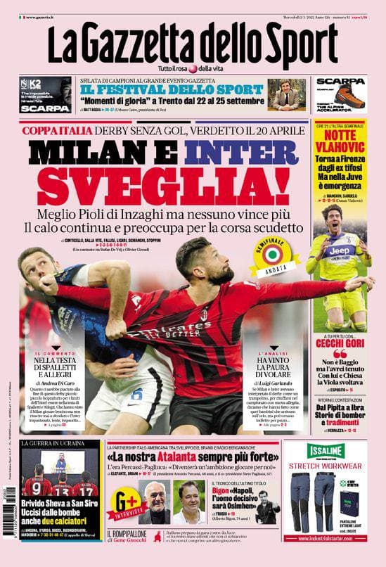 Rassegna stampa Juve: prime pagine quotidiani sportivi - 2 marzo 2022 38 photo 2022 03 02 07 59 40