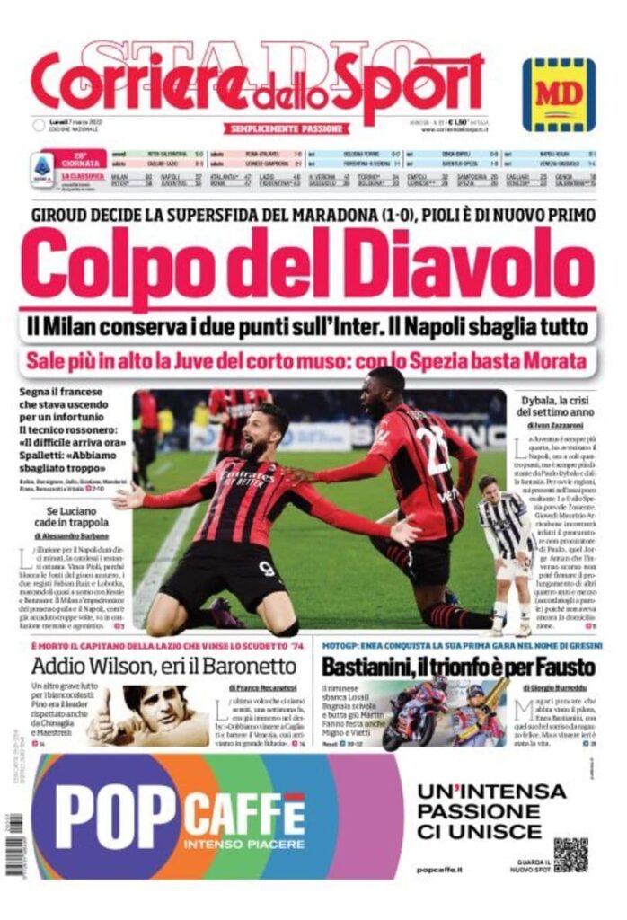 Rassegna stampa Juve: prime pagine quotidiani sportivi - 7 marzo 2022 37 photo 2022 03 07 07 55 22