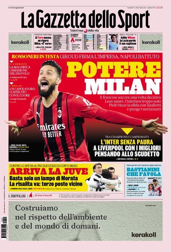 Rassegna stampa Juve: prime pagine quotidiani sportivi - 7 marzo 2022 38 photo 2022 03 07 07 55 25