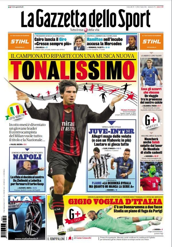 Rassegna stampa Juve: prime pagine quotidiani sportivi - 31 marzo 2022 39 photo 2022 03 31 07 50 51