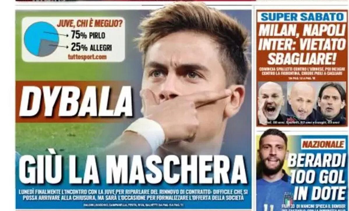 Rassegna stampa Juve: prime pagine quotidiani sportivi - 19 marzo 2022 36 tuttosport 010012543 1 e1647648581528