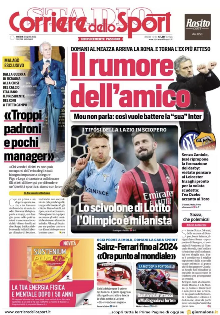 Rassegna stampa Juve: prime pagine quotidiani sportivi - 22 aprile 2022 38 39990F9F BEAA 4CB7 8DCB 67F2BA5A22A8