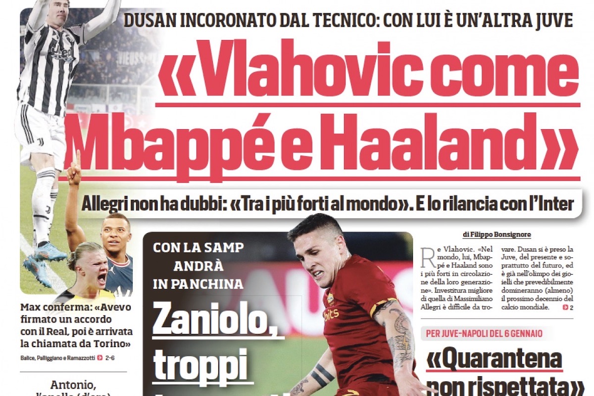 Rassegna stampa Juve: prime pagine quotidiani sportivi - 1 aprile 2022 36 IMG 0282