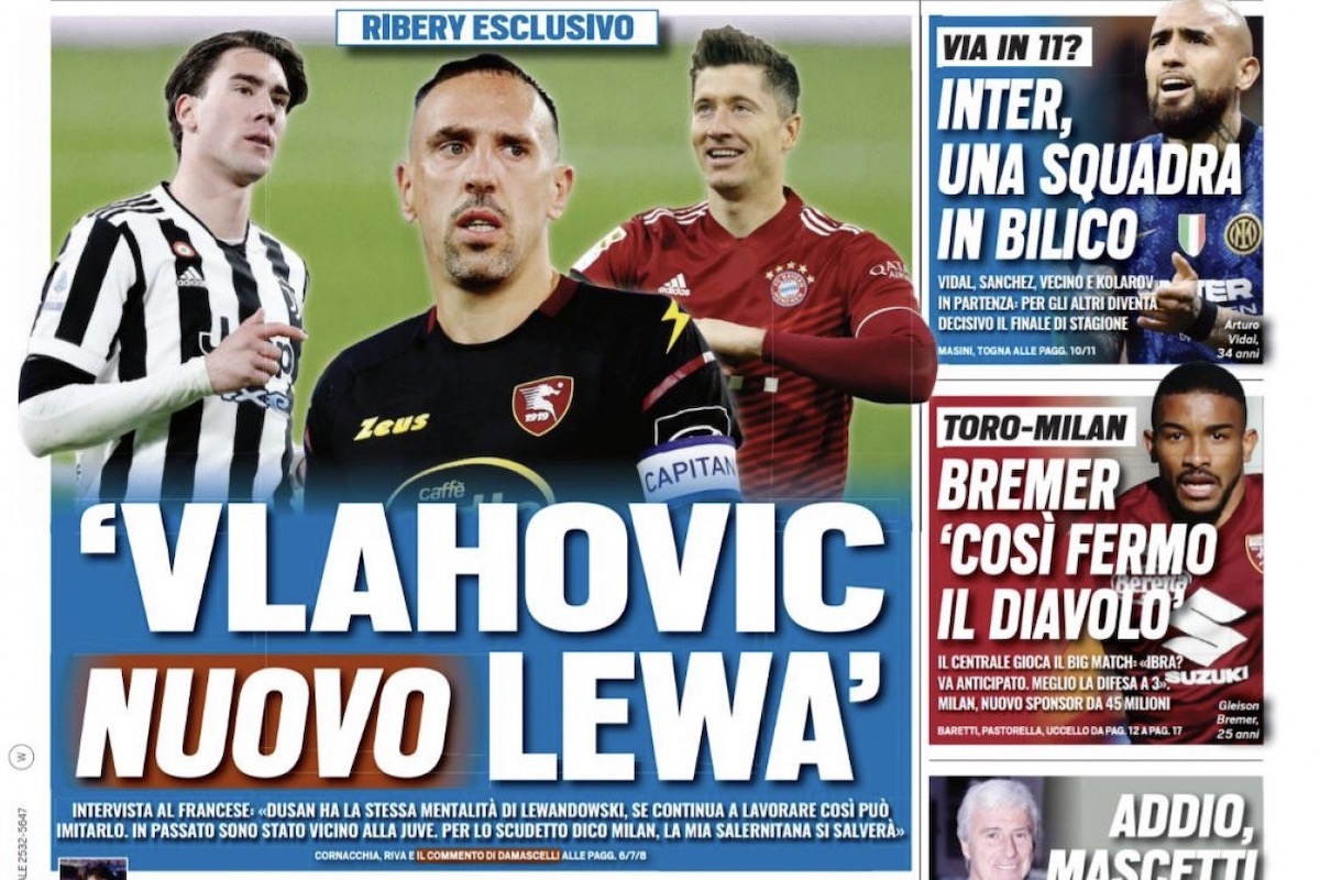 Rassegna stampa Juve: prime pagine quotidiani sportivi - 8 aprile 2022 36 IMG 0561 2