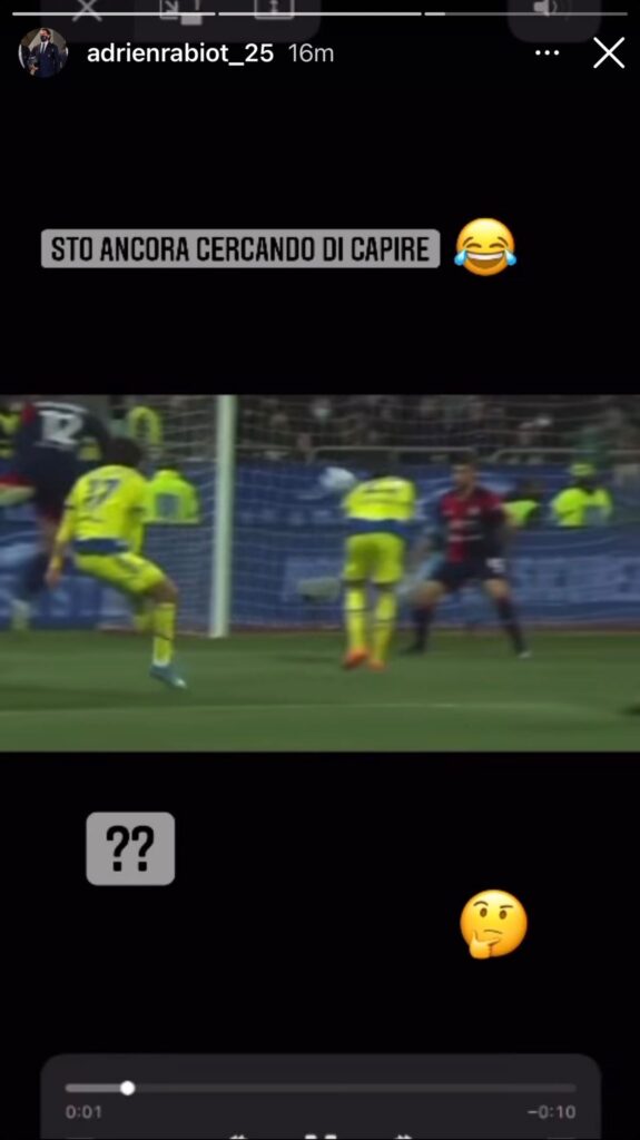 Rabiot polemico sui social: «Sto ancora cercando di capire» - FOTO 37 Rabiot 1