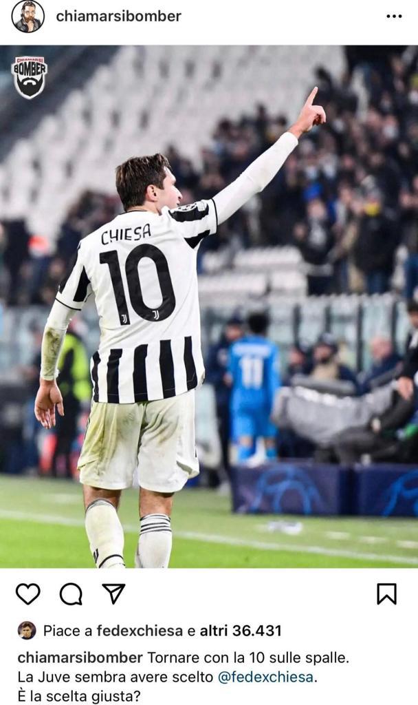 Numero 10 Juve: indizio social di Chiesa! Cos'è successo - FOTO 37 WhatsApp Image 2022 04 30 at 15.04.29