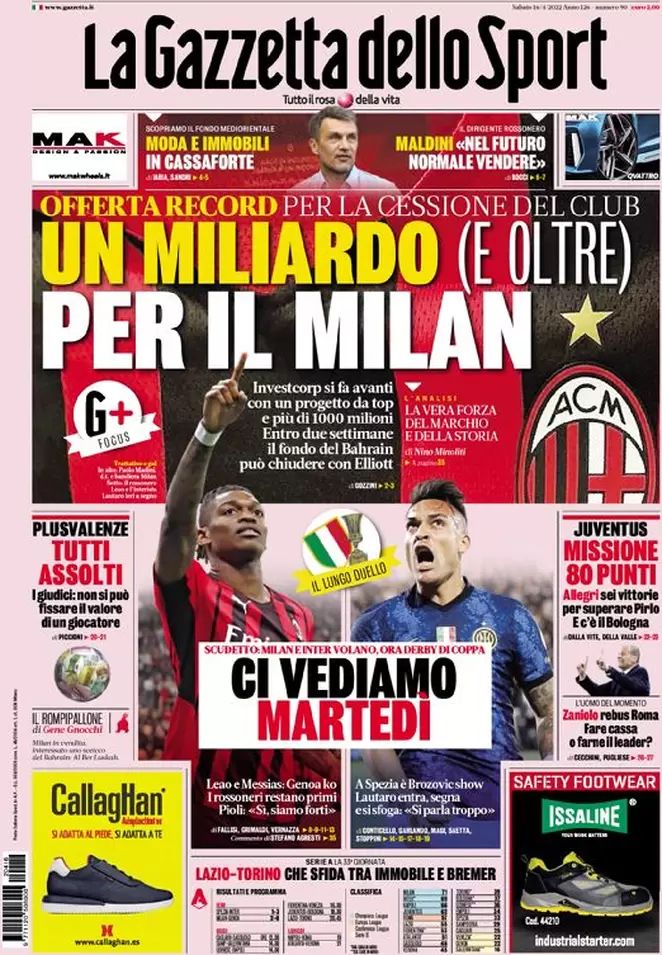 Rassegna stampa Juve: prime pagine quotidiani sportivi - 16 aprile 2022 39 photo 2022 04 16 07 50 10