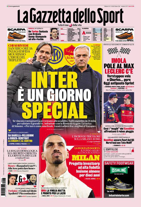 Rassegna stampa Juve: prime pagine quotidiani sportivi - 23 aprile 2022 38 photo 2022 04 23 07 54 34