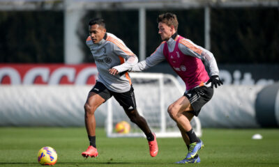 rugani alex sandro continassa allenamento