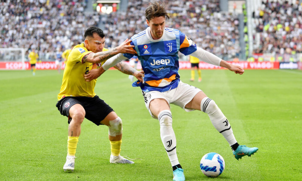 Juve Bologna 11 Vlahovic evita il KO, intoppo nella corsa Champions