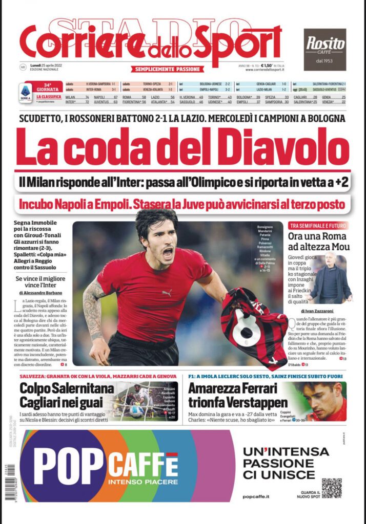 Rassegna stampa Juve: prime pagine quotidiani sportivi - 25 aprile 2022 37 whatsapp image 2022 04 25 at 00.26.11