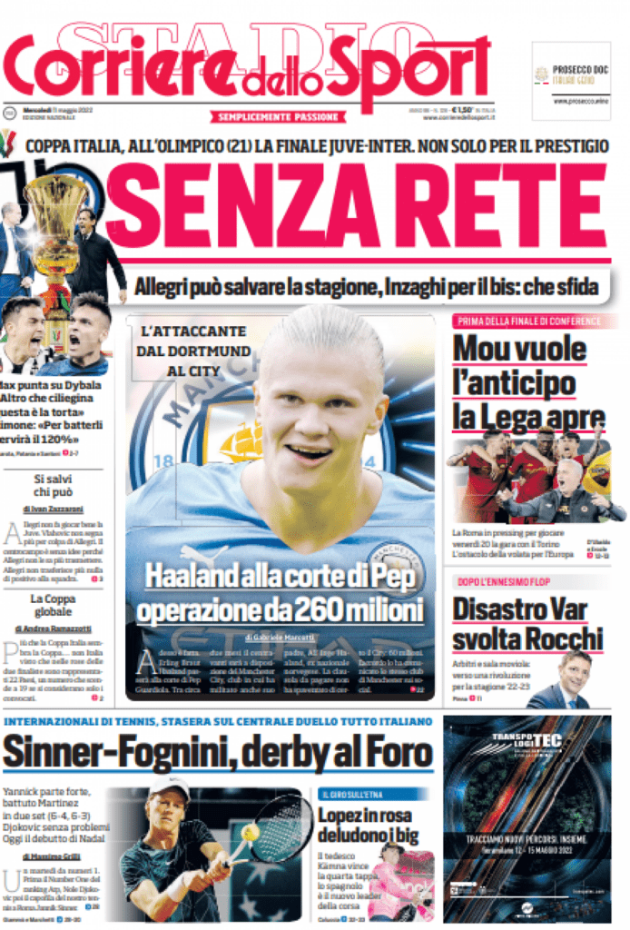 Rassegna stampa Juve: prime pagine quotidiani sportivi - 11 maggio 2022 38 IMG 1329