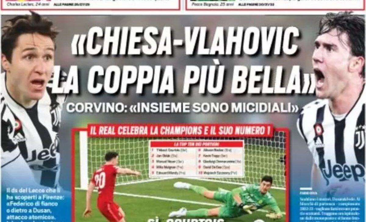 Rassegna stampa Juve: prime pagine quotidiani sportivi - 30 maggio 2022 36 Tuttosport 30 maggio e1653863742100