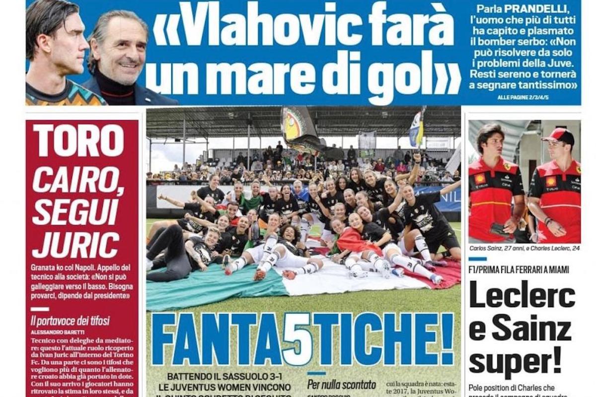 Rassegna stampa Juve: prime pagine quotidiani sportivi - 8 maggio 2022 36 WhatsApp Image 2022 05 08 at 00.26.10