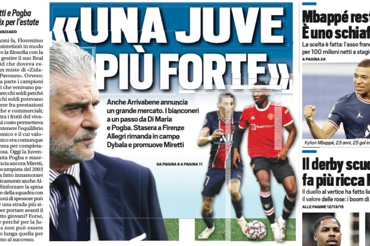 Rassegna stampa Juve: prime pagine quotidiani sportivi - 21 maggio 2022 36 WhatsApp Image 2022 05 21 at 00.20.27