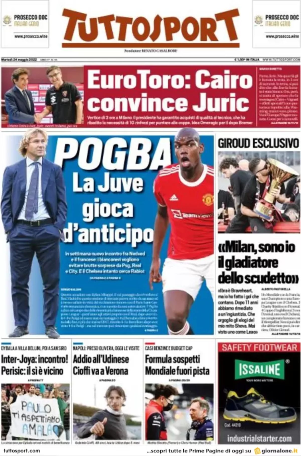 Rassegna stampa Juve: prime pagine quotidiani sportivi - 24 maggio 2022 36 befunky 2022 4 2 0 41 6