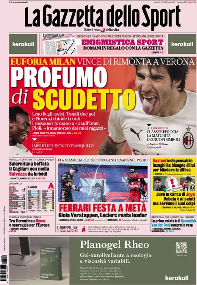 Rassegna stampa Juve: prime pagine quotidiani sportivi - 9 maggio 2022 38 photo 2022 05 09 07 51 34