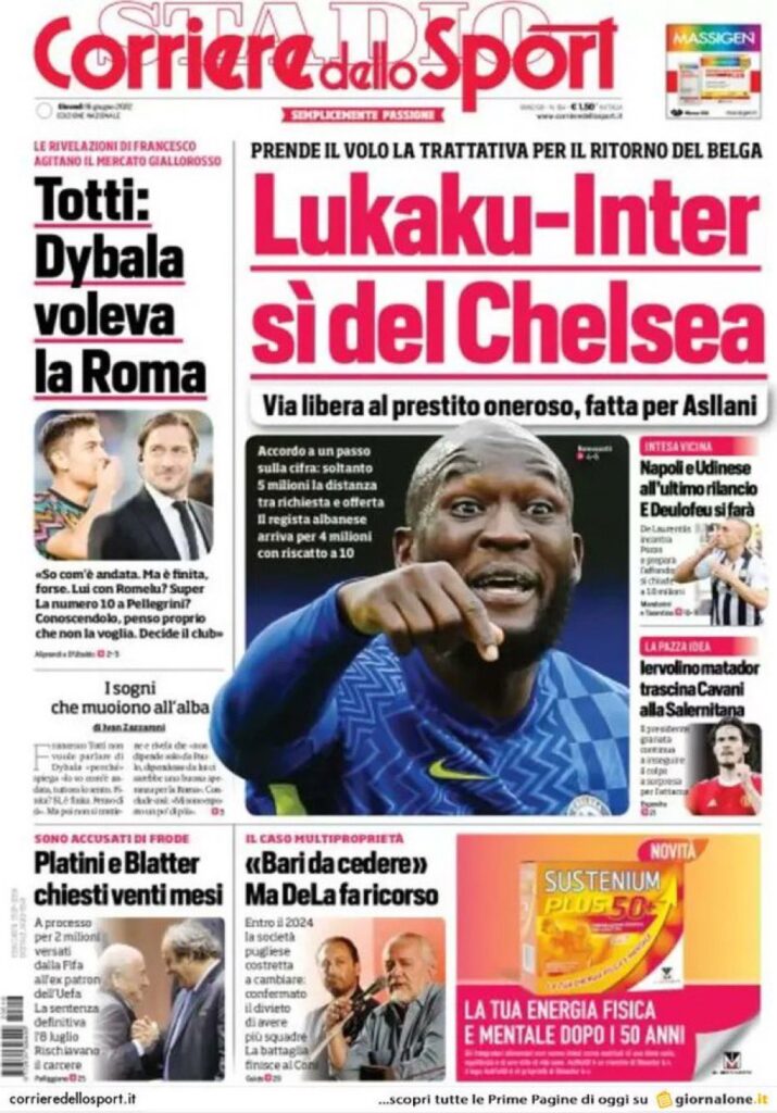 Rassegna stampa Juve: prime pagine quotidiani sportivi - 16 giugno 2022 38 06B394E4 7AB4 4660 8C24 5F1779DF7523